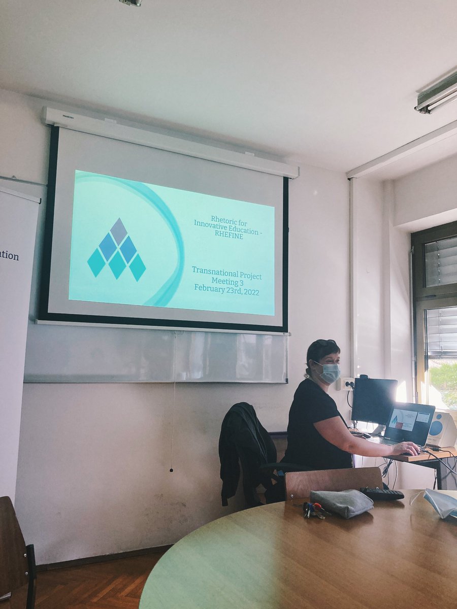 pracowniars's tweet photo. We’re starting our first meeting. #RHEFINE https://t.co/FsjWygZme3