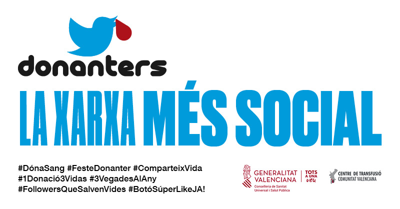 GVAdonasang's tweet photo. Donació de sang #LAlcora
📆 Dimecres #23febrer
📌Centre de Salut
🕐 17:00-20:30
Per a tractaments oncològics, intervencions quirúrgiques, trasplantaments... 
👉La teua donació de sang és insubstituïble.
#DonaSang #1Donació3Vides https://t.co/QvapJLm8DX