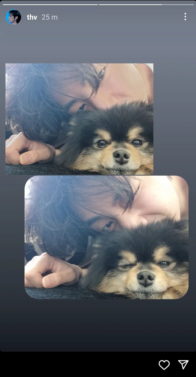 TheAnjaliRijo's tweet photo. Tae posted 🥰😚🥺 @bts_bighit https://t.co/KxMcp0lFtL
