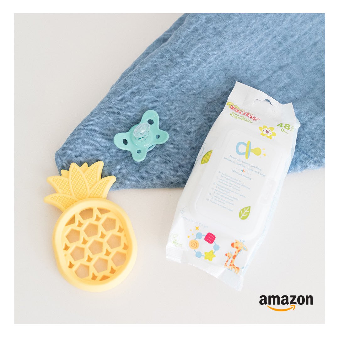 Protegemos todo lo que tu hij@ se lleva a la boca. ¿Cómo? Con nuestras toallitas que sirven para higienizar:
👌🏼chupetes
👌🏼tetinas
👌🏼juguetes
👌🏼mordedores
👌🏼botellas
👌🏼tazas
Las tienes disponibles en Amazon.
¿Y tú qué más limpiarías sabiendo que eliminan patógenos?

#nuby