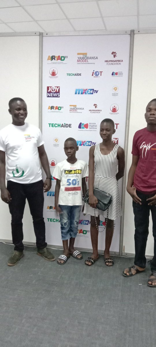 JuniorBayaro1's tweet photo. Airtad 2022 annual round table discussion and makerspace competition kick off today for the Yamoransa model labs from ten regions of Ghana.
Accra Digital Centre is
#implementors #AIRTAD22 #JoyNews https://t.co/AEQIWs1r5v