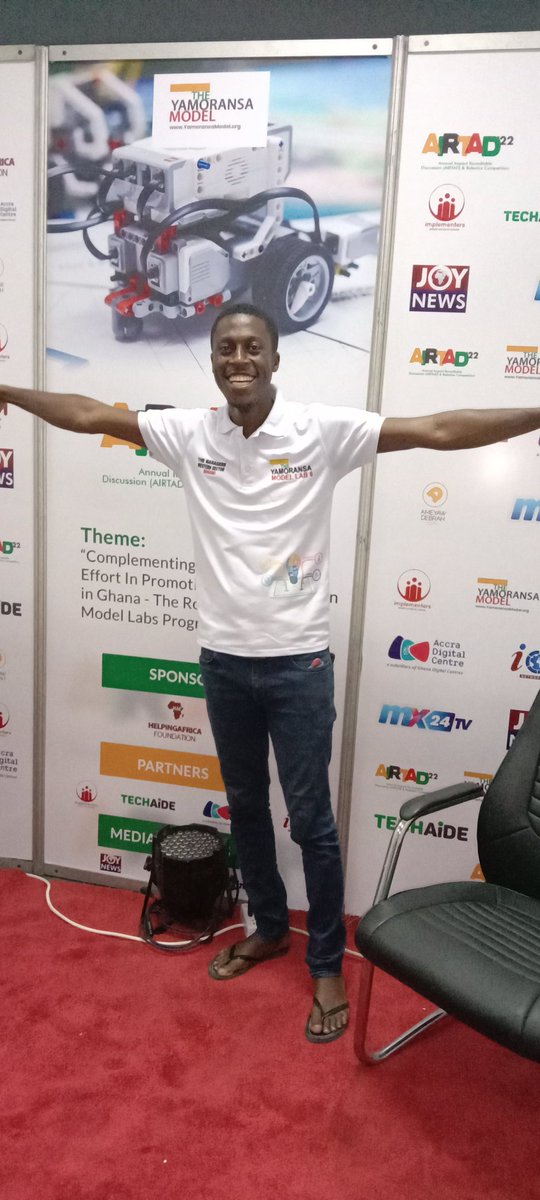 JuniorBayaro1's tweet photo. Airtad 2022 annual round table discussion and makerspace competition kick off today for the Yamoransa model labs from ten regions of Ghana.
Accra Digital Centre is
#implementors #AIRTAD22 #JoyNews https://t.co/AEQIWs1r5v