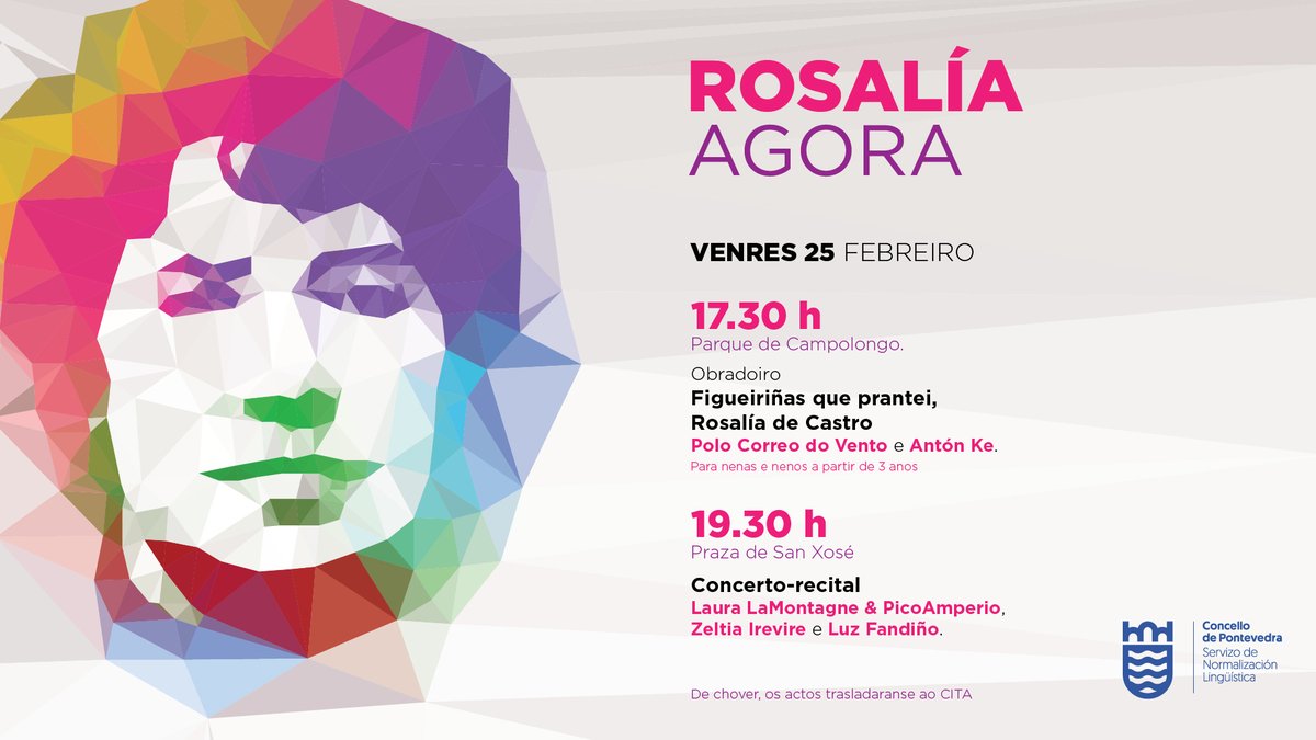 Pontevedrate's tweet photo. 💙 Hoxe é un día grande para as nosas letras, as nosas memorias, as nosas mulleres, os nosos poemas. Hoxe é o Día de Rosalía.

✍ A escritora máis lembrada da nosa literatura naceu tal día coma hoxe, en Conxo, fai agora 185 anos. https://t.co/ITcOqFPp54