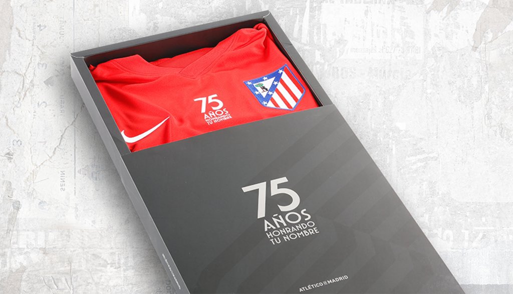 DeporteParaiso's tweet photo. ¡NUEVO SORTEO!🥳

Queremos sortear una camiseta del 75 aniversario del Atletico de Madrid a una de las personas que cumplan estos requisitos:
- Dar RT al tweet 🔁
- Seguir nuestra cuenta @DeporteParaiso 

El ganador se dará el día 06.03.22‼️🥳 https://t.co/W8b4AVO40U
