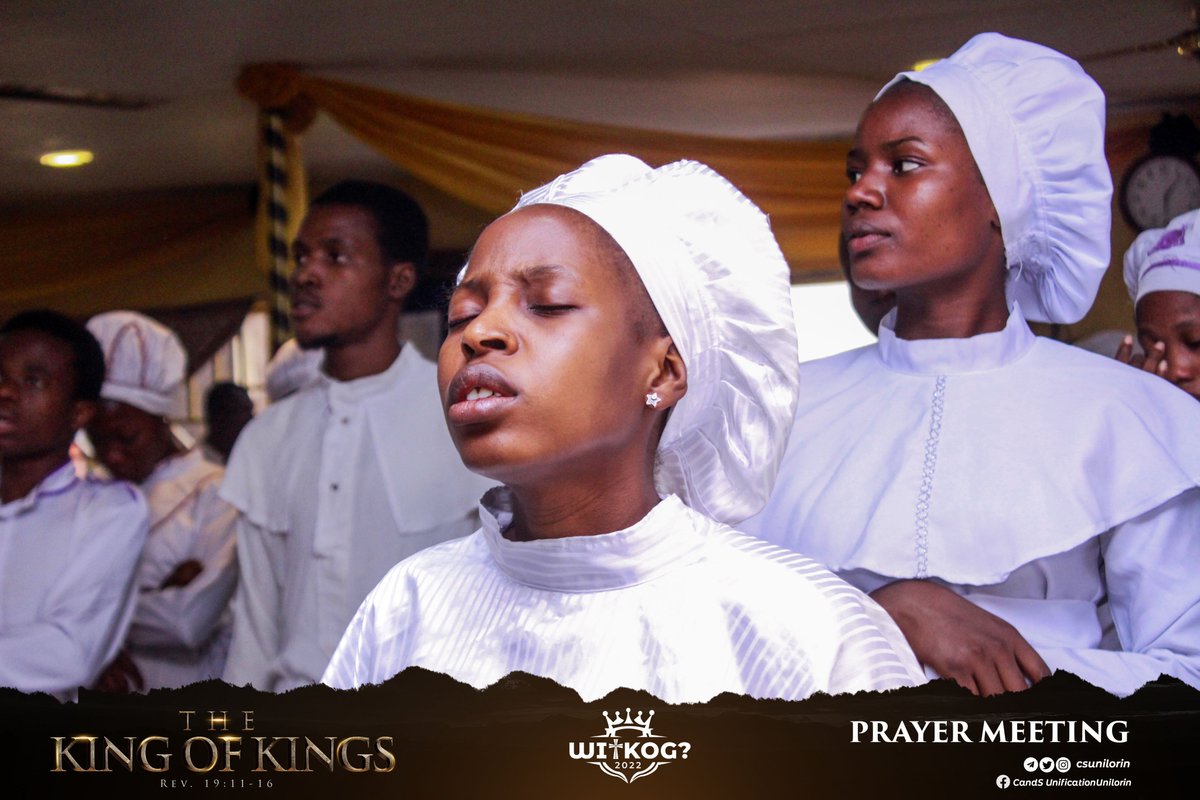 csunilorin's tweet photo. PRAYER MEETING
topic: Behold He Comes
Text: zech 9:9
MInister: Pastor Kayode Popoola
#WitkogTuesday
#Witkog
#TheKingOfKings
#ThisIsZion https://t.co/XQpeSbHldy
