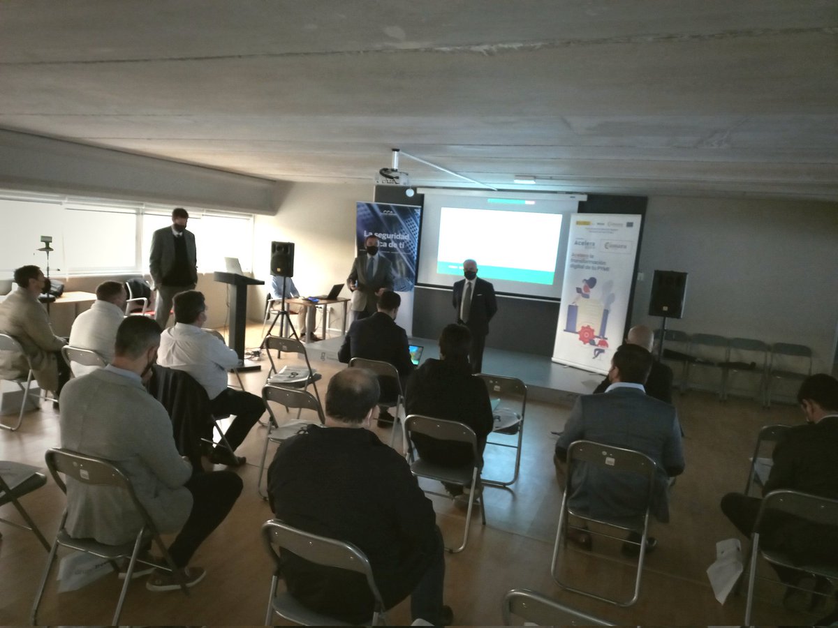 Comienza la 𝗝𝗼𝗿𝗻𝗮𝗱𝗮: 𝗖𝗹𝗮𝘃𝗲𝘀 𝗽𝗮𝗿𝗮 𝗹𝗮 𝗗𝗶𝗴𝗶𝘁𝗮𝗹𝗶𝘇𝗮𝗰𝗶𝗼𝗻 𝗱𝗲 𝘁𝘂 𝗘𝗺𝗽𝗿𝗲𝘀𝗮 en <a href="/CloudAndalucia/">CloudCenterAndalucía</a> by @GrupoTrevenque Andalucía, empresa #ClubCamara donde vamos a poder aprender, visitar sus instalaciones y ampliar nuestra red de contactos