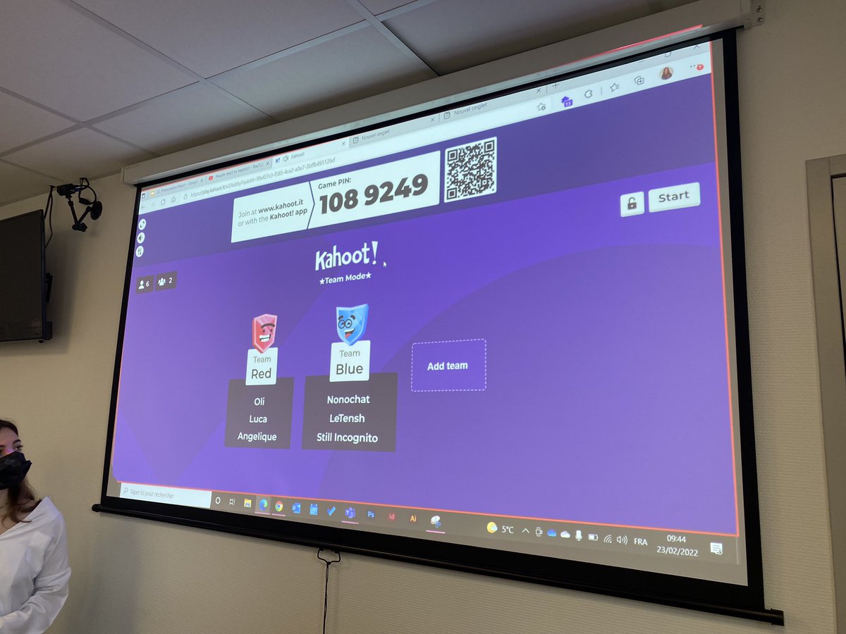 Kahoot time à la masterclass #neurosciences 

#neuromaster #transfonum #mbadmb