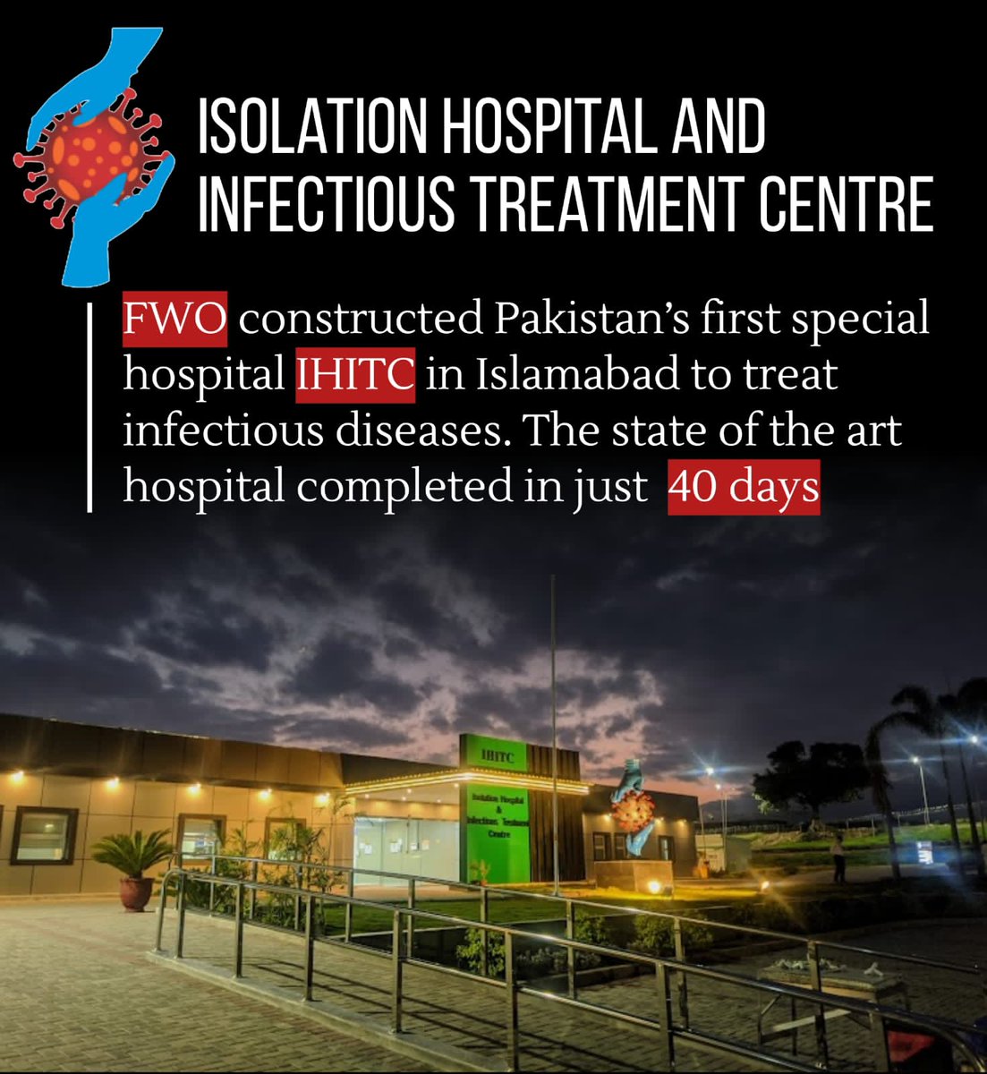 Gr_eenblood's tweet image. FWO is involved in nation building since its establishment in 1966 and has rendered the sacrifices of over 1300 precious lives in the line of duty.
#WelfareProjects