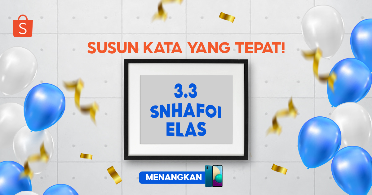 ShopeeID's tweet photo. 🎉 GIVEAWAY SAMSUNG SMARTPHONE 🎉

Sobat Shopee! Pasti mau dong dapetin Samsung M02? Yuk, ikuti caranya ya:

1. FOLLOW @ShopeeID 
2. RT &amp; LIKE tweet ini
3. REPLY jawaban kamu pakai #MiminShopeeGiveawayHP YANG BANYAAAAK!

Pemenang dipilih acak &amp; diumumkan 1 Maret 2022. https://t.co/prkdfaE1Xg