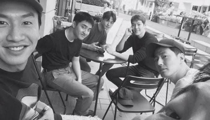 kokokbop's tweet photo. Kim Woobin posting about Kyungsoo ever since the release of <Empathy> and continued to post about it for a long time 🥺💗 When can i ever see them again in one frame 🤲🏻 https://t.co/DDPoasUELw