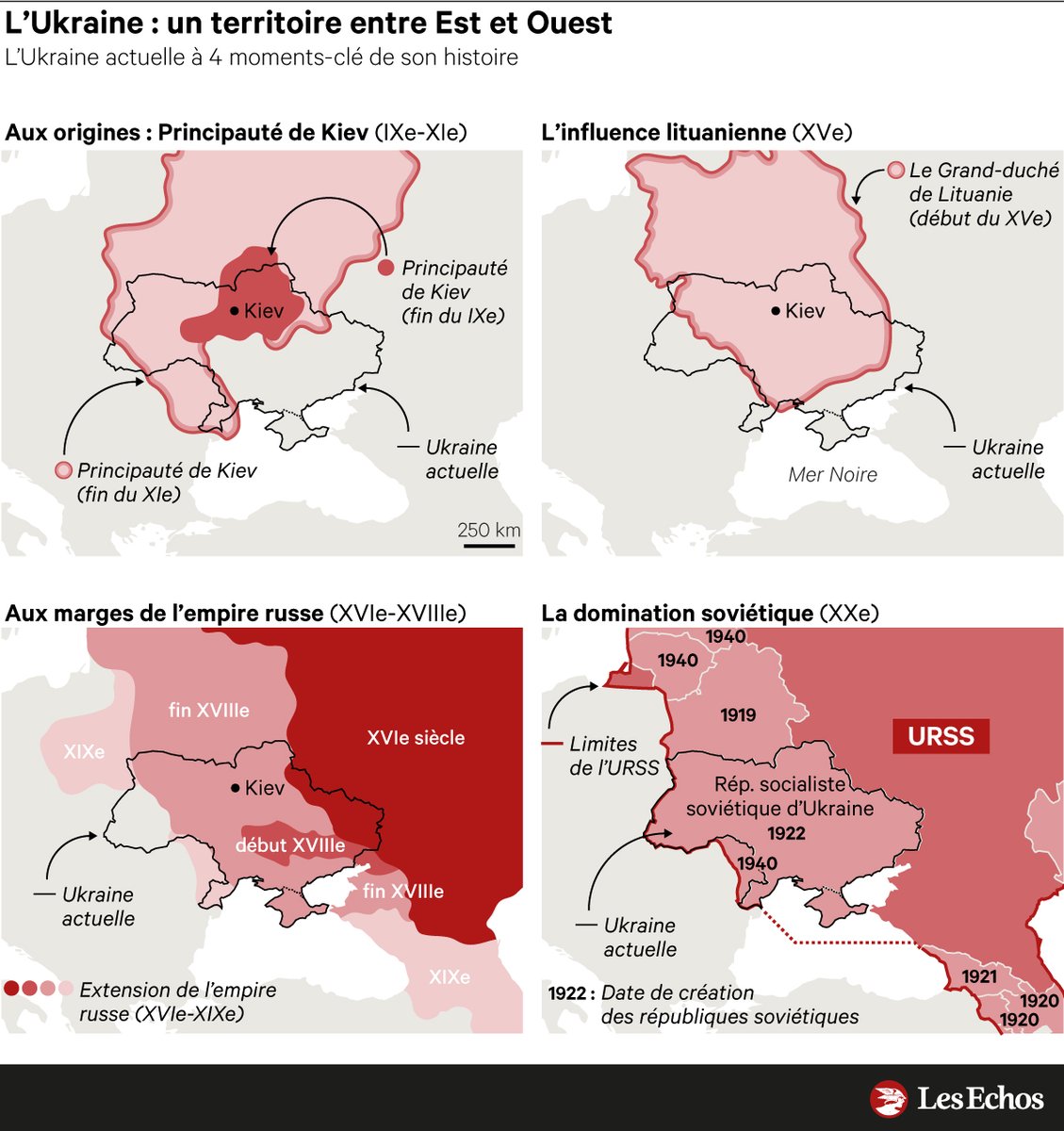 JulesGrandin's tweet photo. 🗺🌍🇺🇦 De l'histoire de la formation du pays à l'expansion de l'OTAN vers l'Est, en passant par l'ingérence de la Russie au sein des anciens territoires soviétiques : 4 cartes pour mieux comprendre la situation en Ukraine, à lire et à voir sur @LesEchos

https://t.co/SoyiysLimf https://t.co/L5CTPKZA4G
