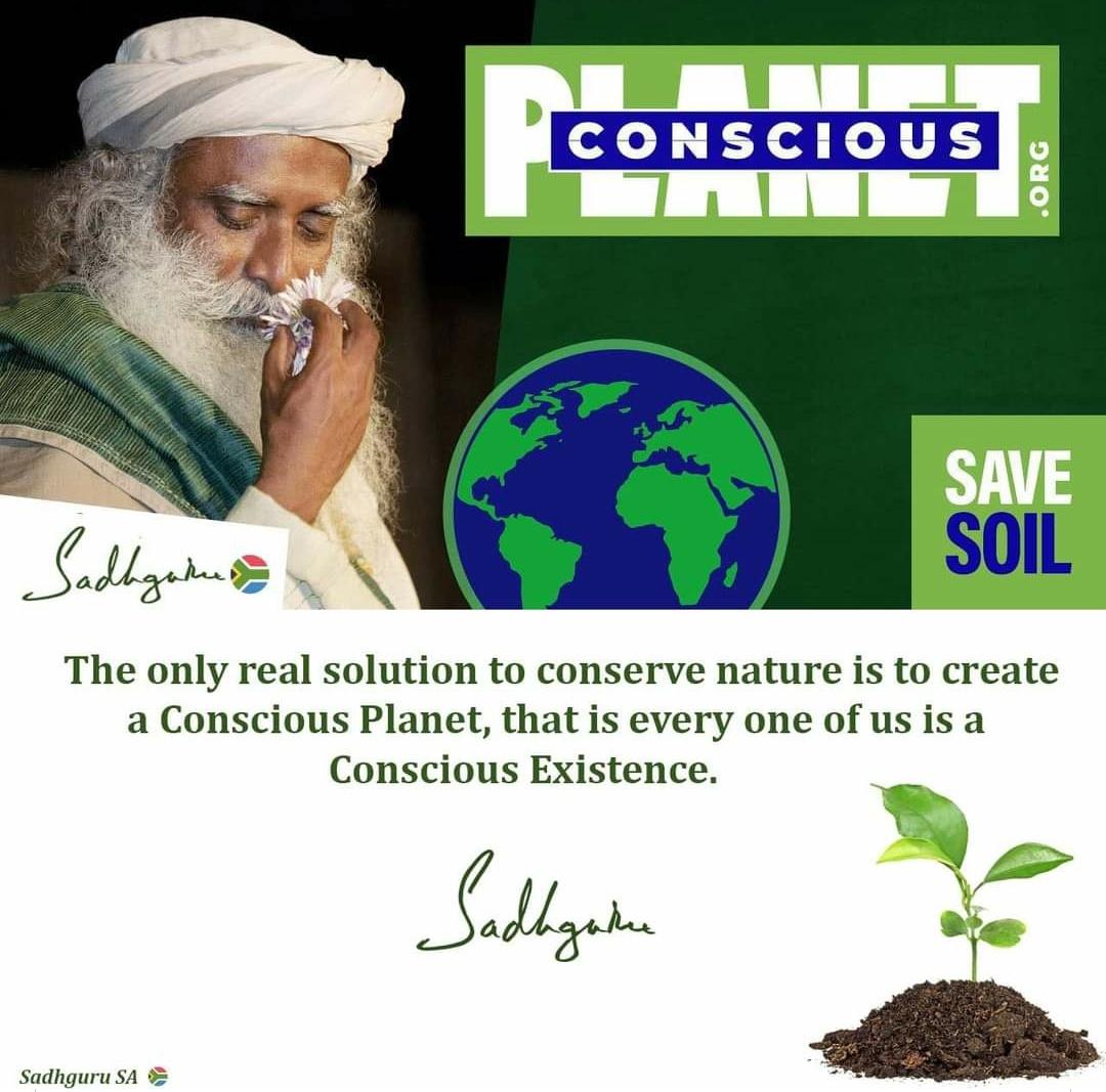 Madhusm26717621's tweet photo. #savesoil #consciousplanet @SadhguruJV https://t.co/6APSsm767i