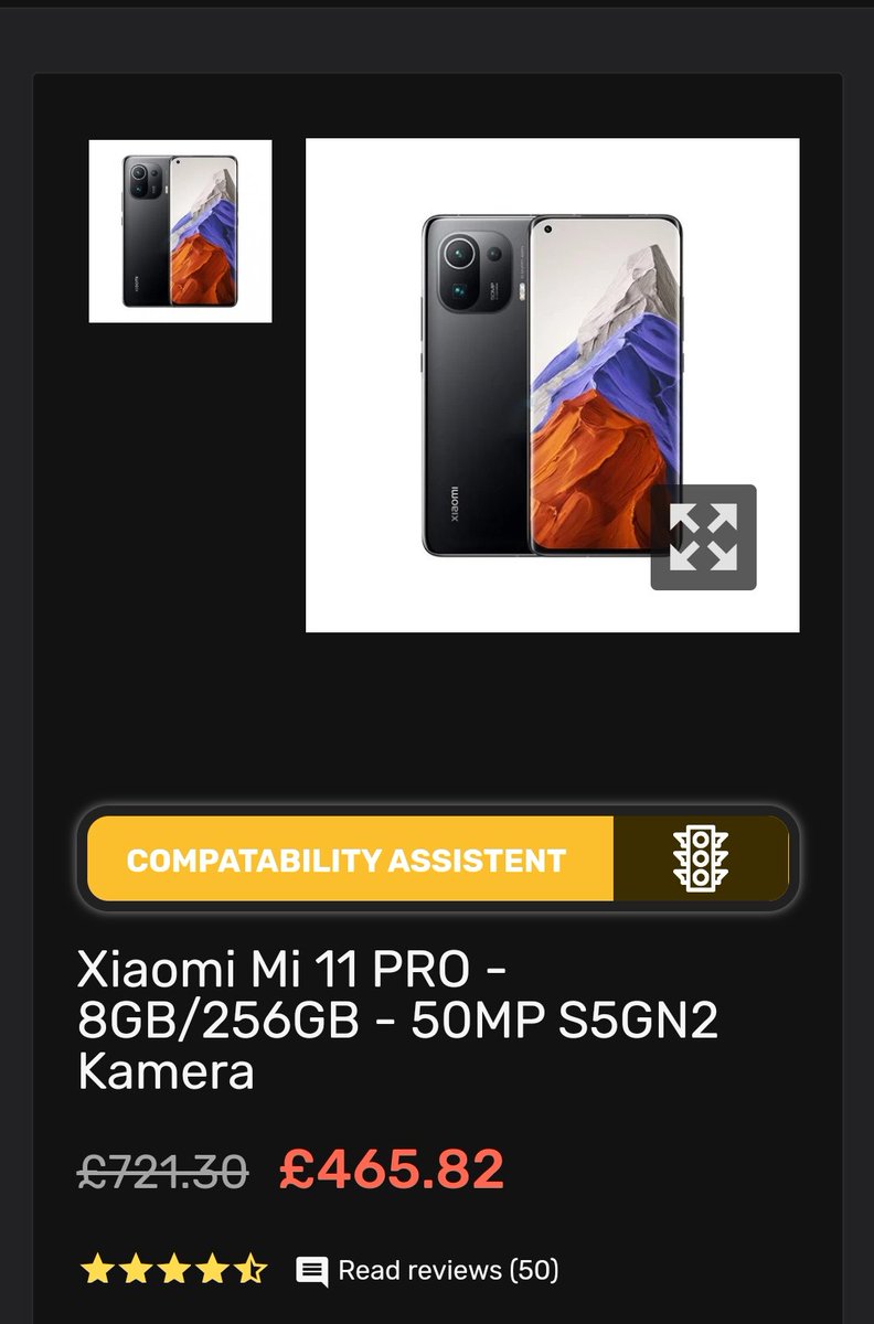 debugtiger's tweet photo. I've always really liked the look of this phone, I don't know if I can help myself at this price 😏
#Mi11Pro #Xiaomi #MemeUI https://t.co/YcTdW1vIsk