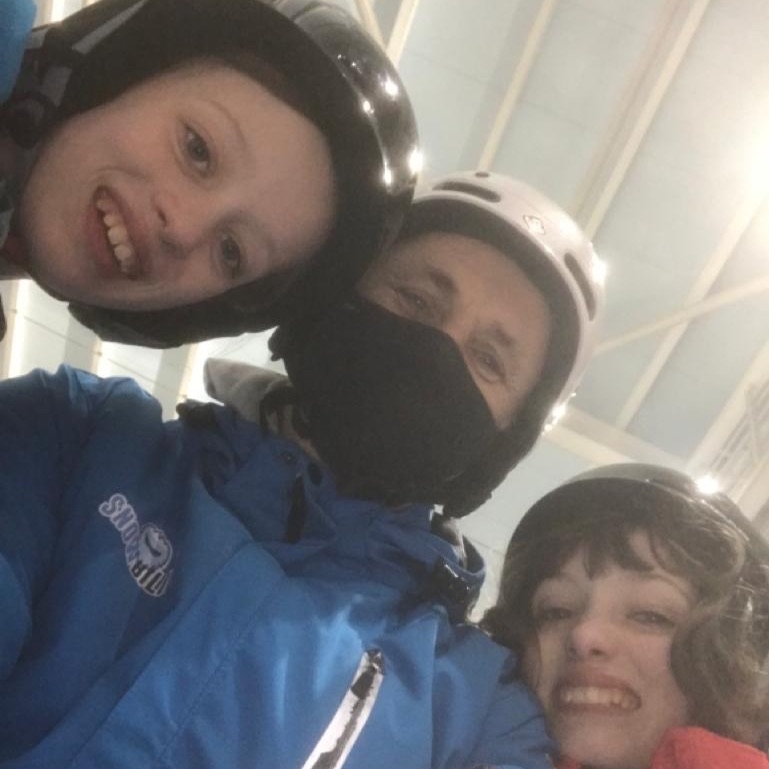 Snowbility's tweet image. Student selfie time!!! Having a blast on the slopes yesterday 🏔 #skistudent #skilesson