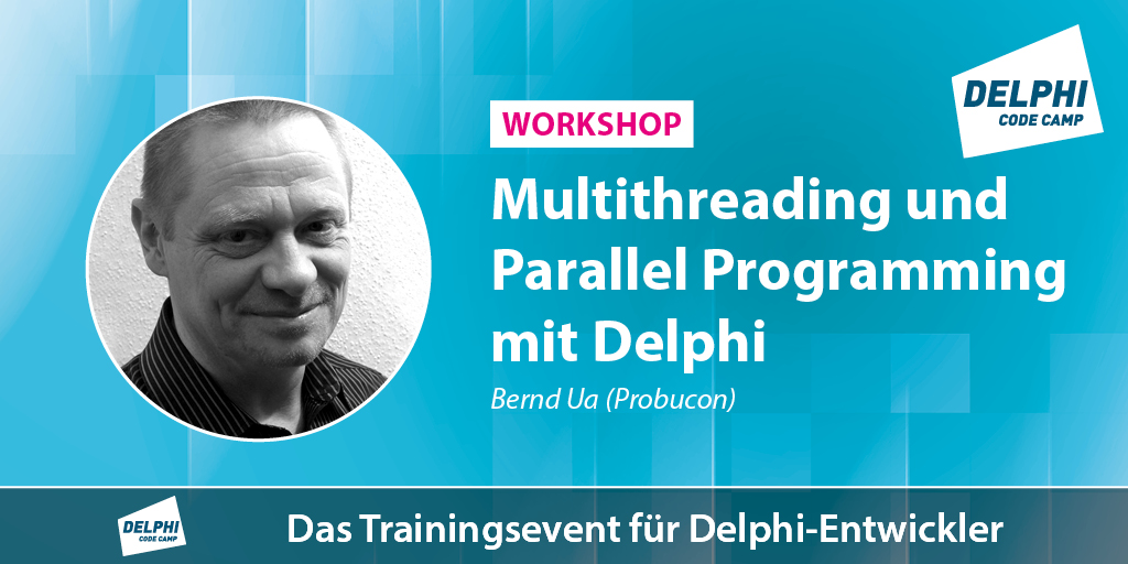 DelphiCodeCamp's tweet photo. Aktuelle Rechner bieten #Hyperthreading und #Multicore-CPUs oder mehrere Prozessoren. Programme mit mehreren #Threads können diese Hardware besser ausnutzen. Der Workshop gibt eine Einführung in die Verwendung der Thread-Klassen von #Delphi.

Mehr Infos: https://t.co/kREj4cEIht https://t.co/LzhYx5urFT