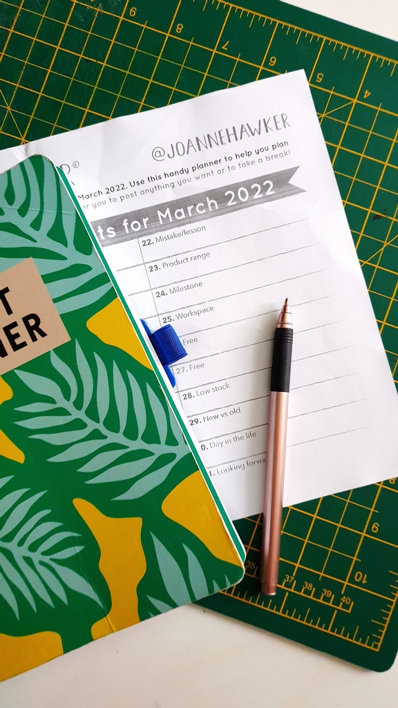 It's that time of the year-planning posts for <a href="/joannehawker/">Joanne Hawker</a> March Meet The Maker! I love taking part in this challenge, as I find it really great to be able to show you behind the 'screens' (see what I did there?!) 

#marchmeetthemaker #marchmeetthemaker2022 #contentplanning