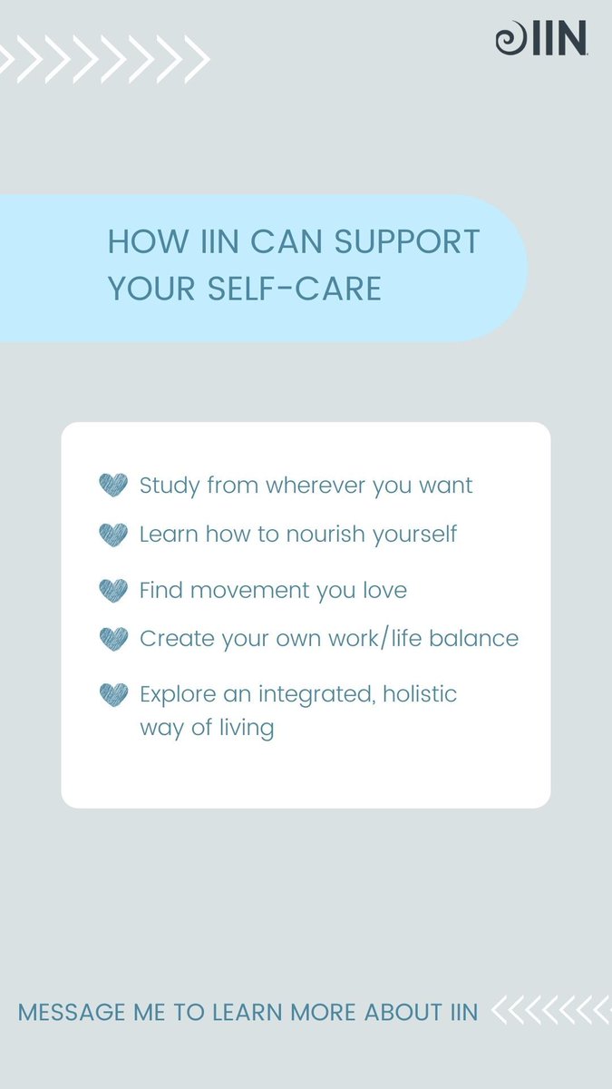 SoulThriveWell's tweet photo. Interested in making a difference in people's lives? Become a health coach through IIN, and help people live healthier, happier lives! Click this link to learn more: https://t.co/GZO5488rsQ  OR DM me for tuition discounts and exclusive gifts!  #healthcoachtraining #IIN https://t.co/AQ6ld3eNM0