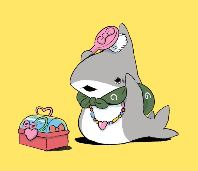 おしゃれセットと子ザメ 
