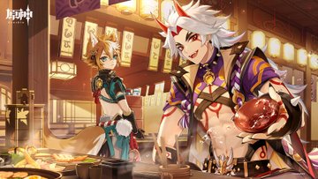 原神 Ver 2 3とver 2 4のキービジュアル壁紙イラストが配布されたぞ