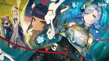 原神 アルベドや申鶴など人気キャラを集めた壁紙が配布中 電撃オンライン