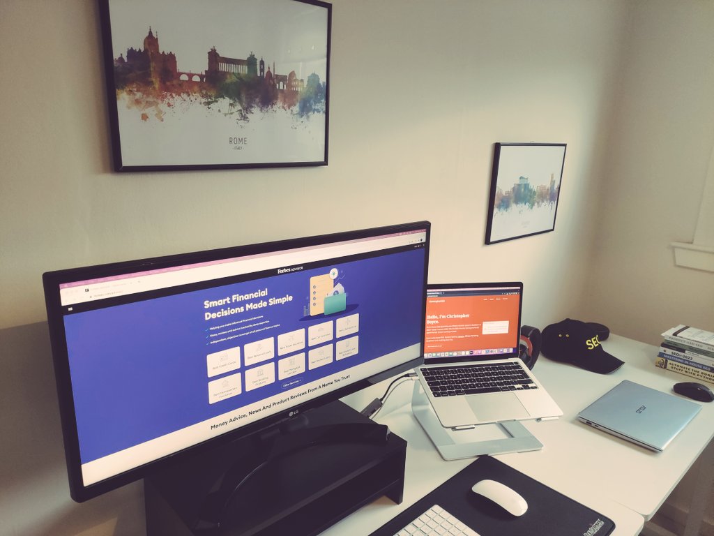 I've been a bit quiet lately but...

I'm thrilled to share that I've started a new role this week at <a href="/ForbesAdvisor/">Forbes Advisor</a>  as an SEO Executive.

It's been an incredible journey since switching careers and I'm delighted to join the amazing SEO team over at Forbes 🎉