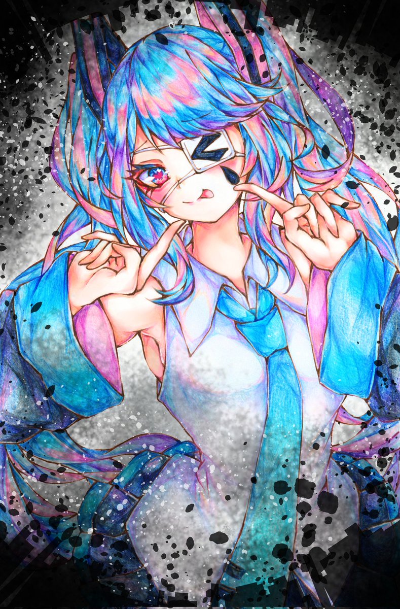 初音ミク「パケットヒーロー/MARETU
#初音ミク
#MARETU 」|チョコラテ□■のイラスト