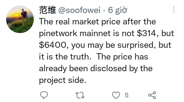 1 Pi = 6400USD?