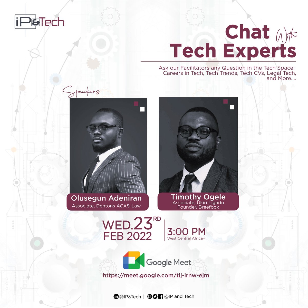 IPandTech's tweet photo. Without a doubt, technology has changed the narrative of business, work, and life generally. Everything revolves around it - now or soon.

All the Tech Enthusiasts and Practitioners, Legal or Non-Legal, cash out on this. Bring your questions!

#today #tech  #technology #ipandtech https://t.co/gFNDJS7j0e