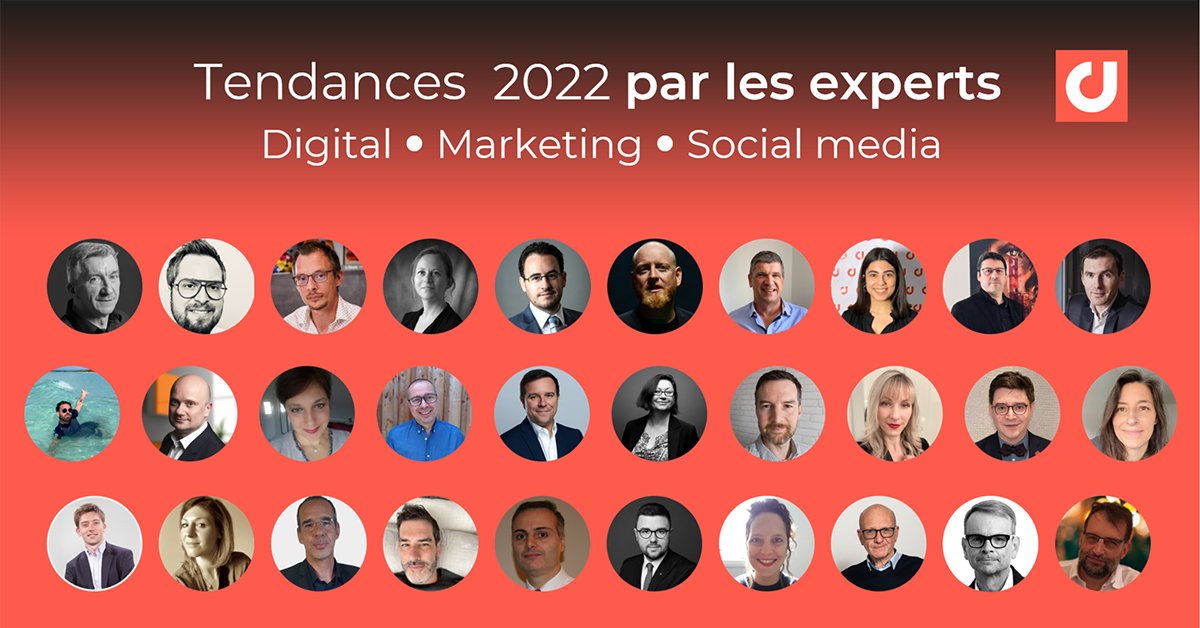 👉🔥Le tout nouveau Guide "Tendances 2022 social media et marketing digital: L'avis des experts" vient de paraître. Nous donnons la parole à 30 spécialistes: veilleurs, analystes, communicants, chercheurs, consultants, agences, influenceurs, marketeurs, 
digimind.co/3vai7cF