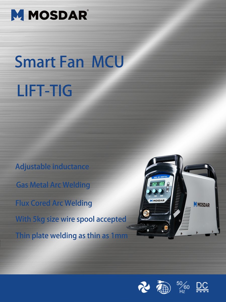MosdarWelding's tweet photo. Check our bio to know more information about MIG-200----the star products.
#mosdar #mosdarwelding #weld #welding #welder #newwelder #mig #migweld #migwelding #digital #highefficiency #fcaw #fcawwelding #mma #hotstart #2t #4t #inductance #wirespool #easytocontrol https://t.co/M4sDQbw61p