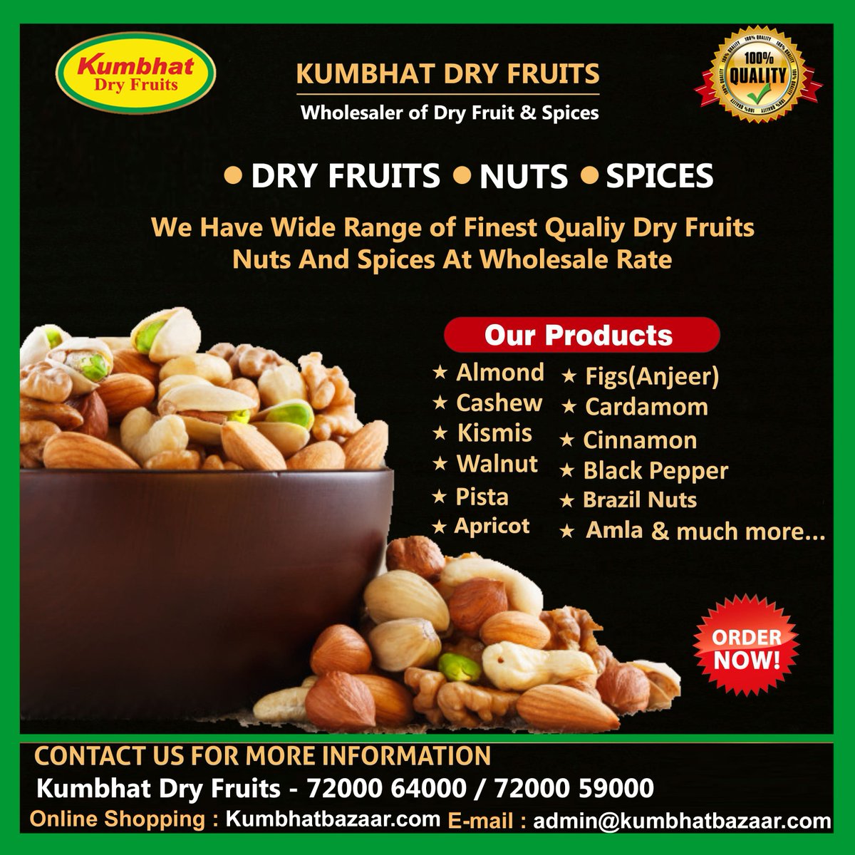 AdwordsMonty's tweet photo. Best Discount Dry Fruit &amp; Nuts.
https://t.co/PNgRq1AI0K https://t.co/i2DPGXKfkX