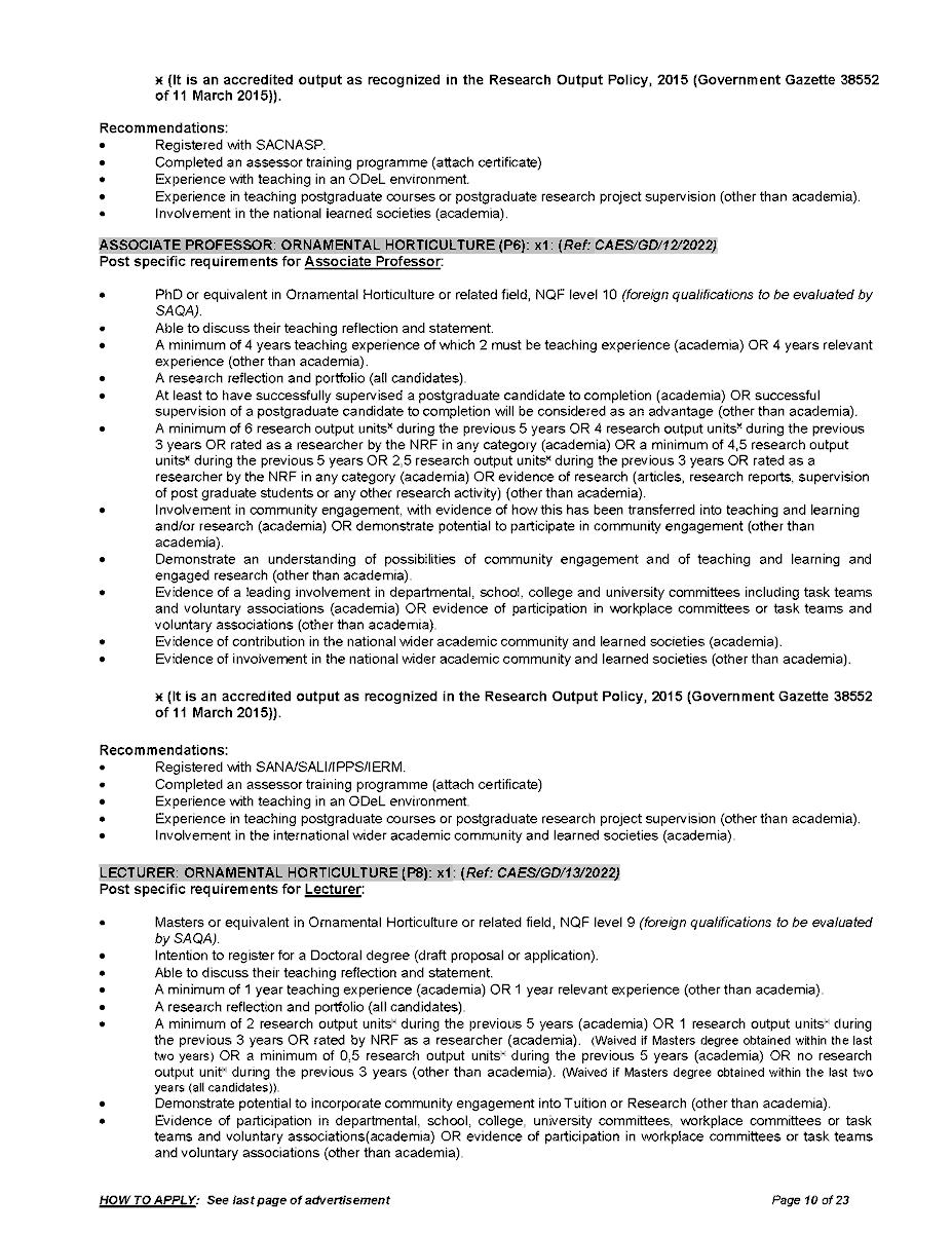 GingerNathi's tweet photo. UNISA is recruiting aggressively, see their website. A lot of positions available, I've sampled a few #academicjobs #SAJobseekers https://t.co/Oo88NJ88Dv