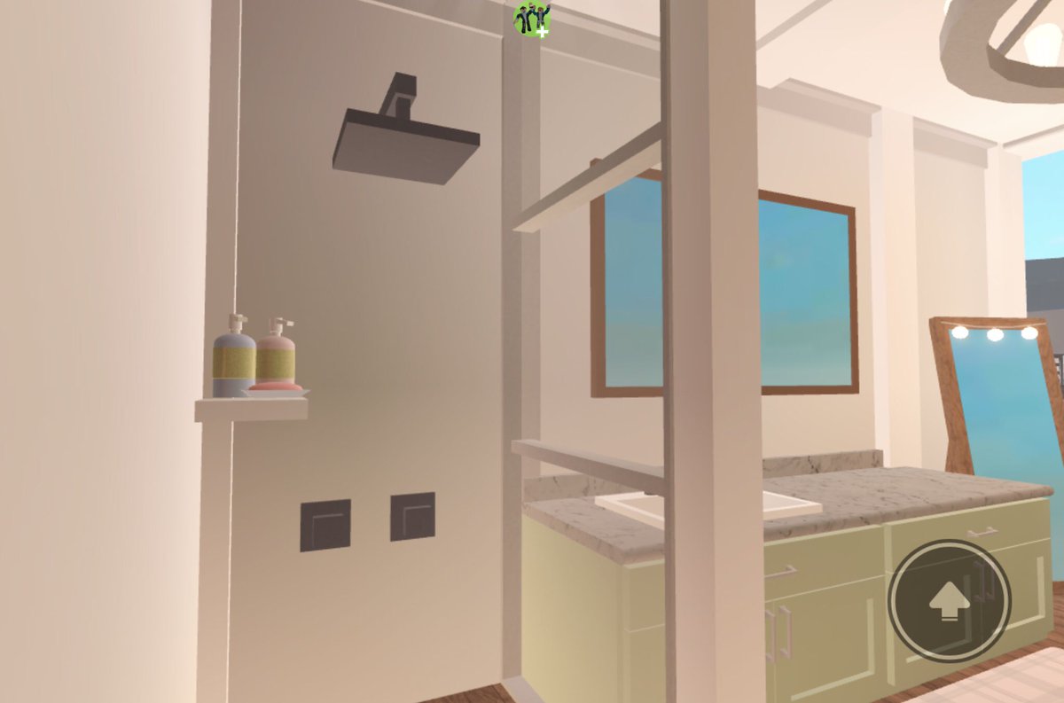 eeveemog's tweet photo. Bloxburg modern bathroom ⭐️
.
.
.
Tags: #welcometobloxburg #bloxburgbuilds https://t.co/Y0ZEhcinby