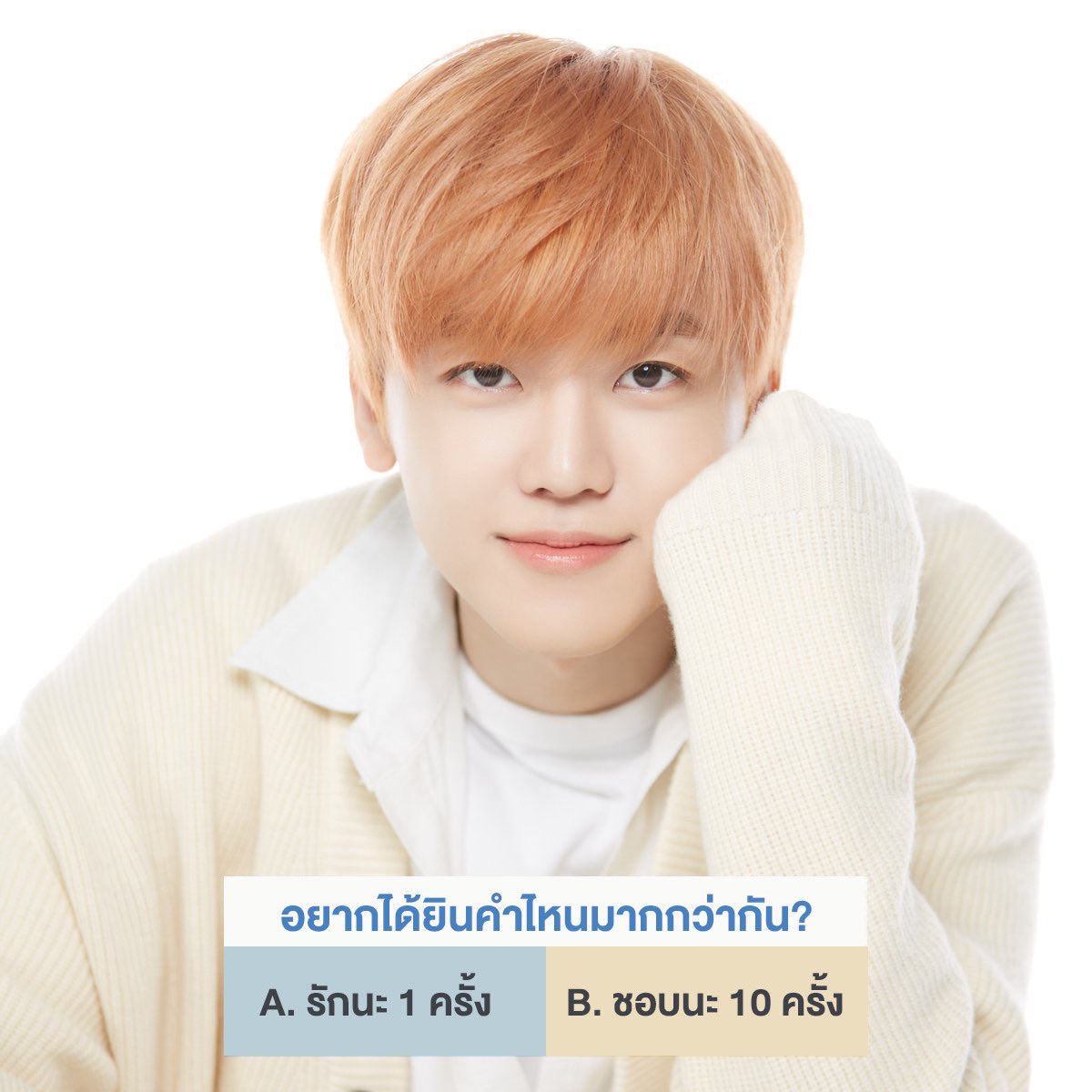 MERNEL_THAILAND's tweet photo. แจมินจะอยากได้ยินคำไหนมากกว่ากันน้า? 
ระหว่าง👇🏻 
รักนะ 1 ครั้ง😍 vs ชอบนะ 10 ครั้ง🥰

เมนชั่นมาทายกันได้นะคะใครจะไปรู้
แจมินอาจจะตะโกนบอกคำนั้นออกมาให้ฟังก็ได้น้า😉 

เฉลยพร้อมกันที่ Mernel YouTube 
(วันพฤหัสที่ 24 กุมภาพันธ์)🪴
#mernel #JAEMIN #NCTDREAM https://t.co/PCTKZfDPKU