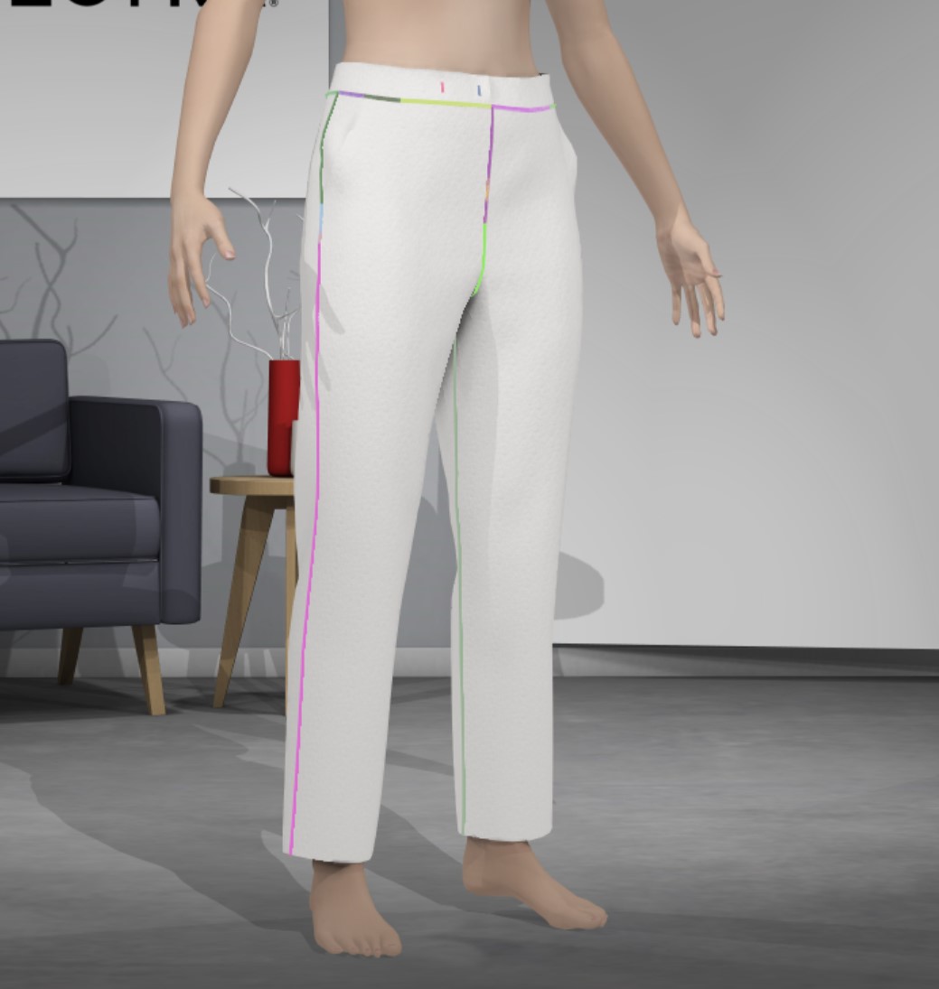 TELashley's tweet photo. Lesson prepping on @LectraOfficial tailored trouser #lectra3D #deskofstitches #layering #rejoined #lessonprep #3dfashion #3dvirtualfitting https://t.co/GnjrlcAxFT