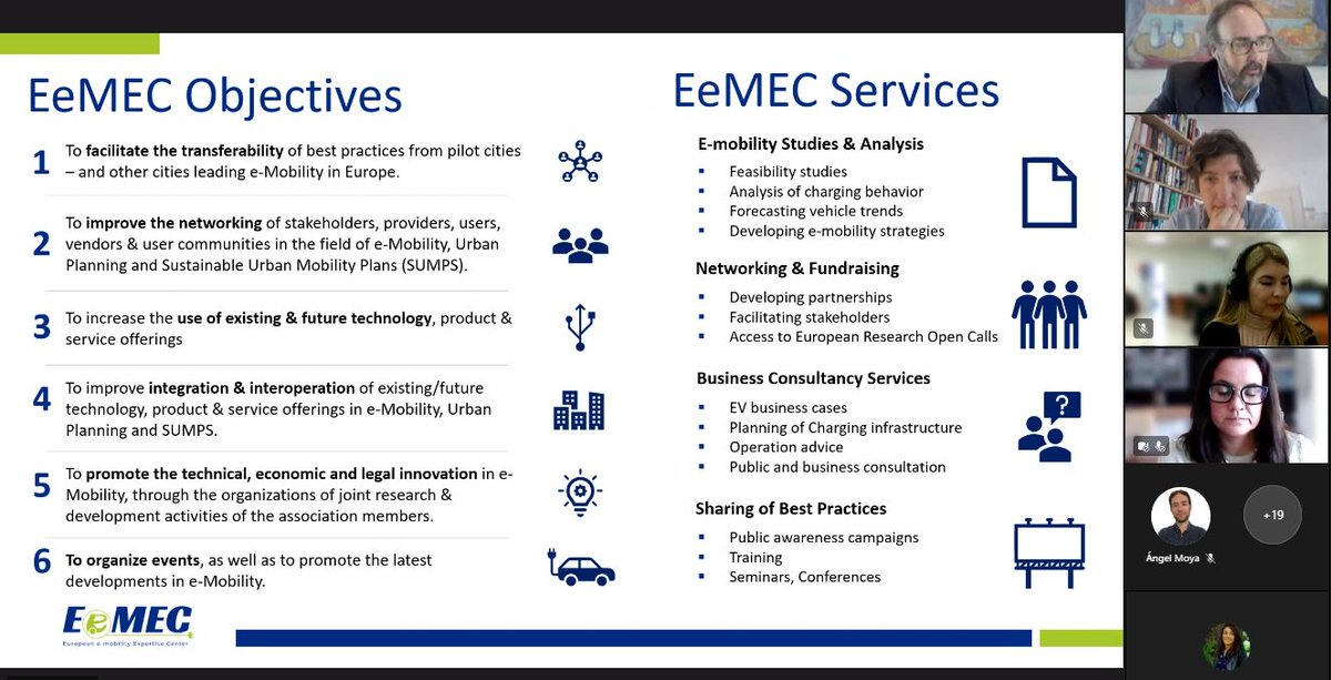 ·<a href="/Novadays/">Novadays</a> presents the story behind @EeMEC: "the <a href="/MEISTER_H2020/">MEISTER</a> project". The EU #eMobility Expertise Centre was created to facilitate the transferability of best practices of the various cities leading eMobility in Europe, to other European local governments.
#EeMECwebinar