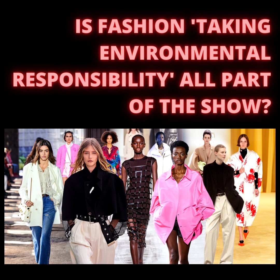 New Blog Post: Is Fashion ‘Taking Environmental Responsibility’ All Part Of The Show?

Written by Francesca Lea

Graphics by Beth Jones

normanrea.com/blog