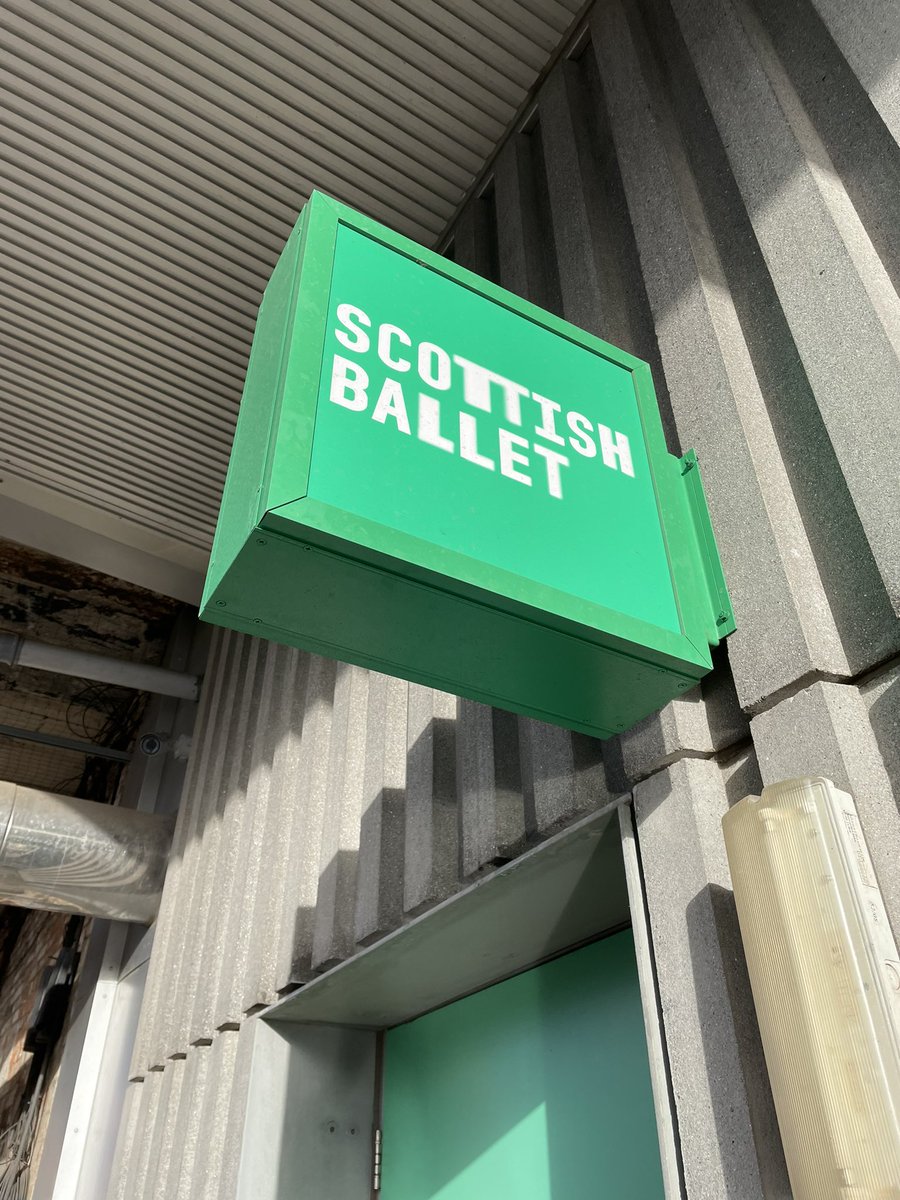 Having a very exciting few days working on a project with <a href="/scottishballet/">Scottish Ballet</a> !