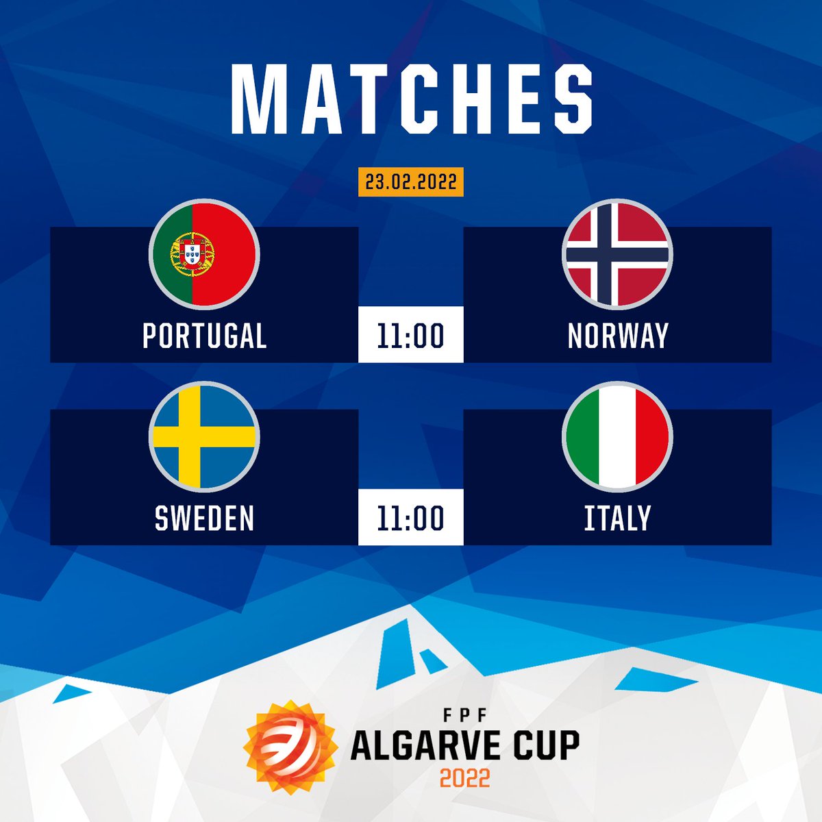 Algarve_Cup's tweet photo. Last day of the #AlgarveCup 2022 with 2 big games! https://t.co/tWYlFDw7ev