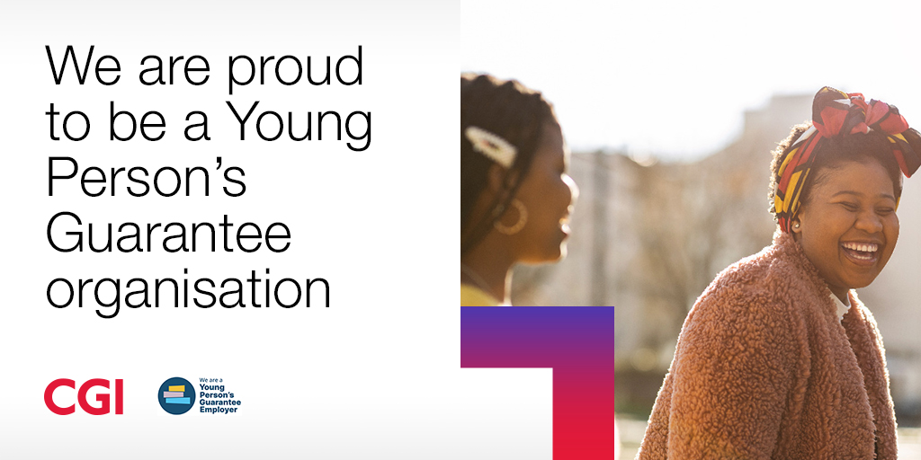 CGI_UKNEWS's tweet photo. We’re proud to announce we have signed up to the Young Person’s Guarantee. Find out about our initiatives that support young people with #career and #learning opportunities across #Scotland https://t.co/UzHZMAJj9J #YPGuarantee #CommittedToYOUth #WeAreCGI https://t.co/GClt87ZMc8