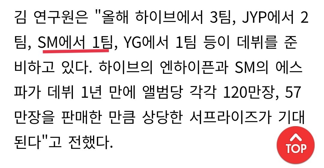 Reports had said that SM is debuting a group this year.

🔗 m.mt.co.kr/renew/view.htm…