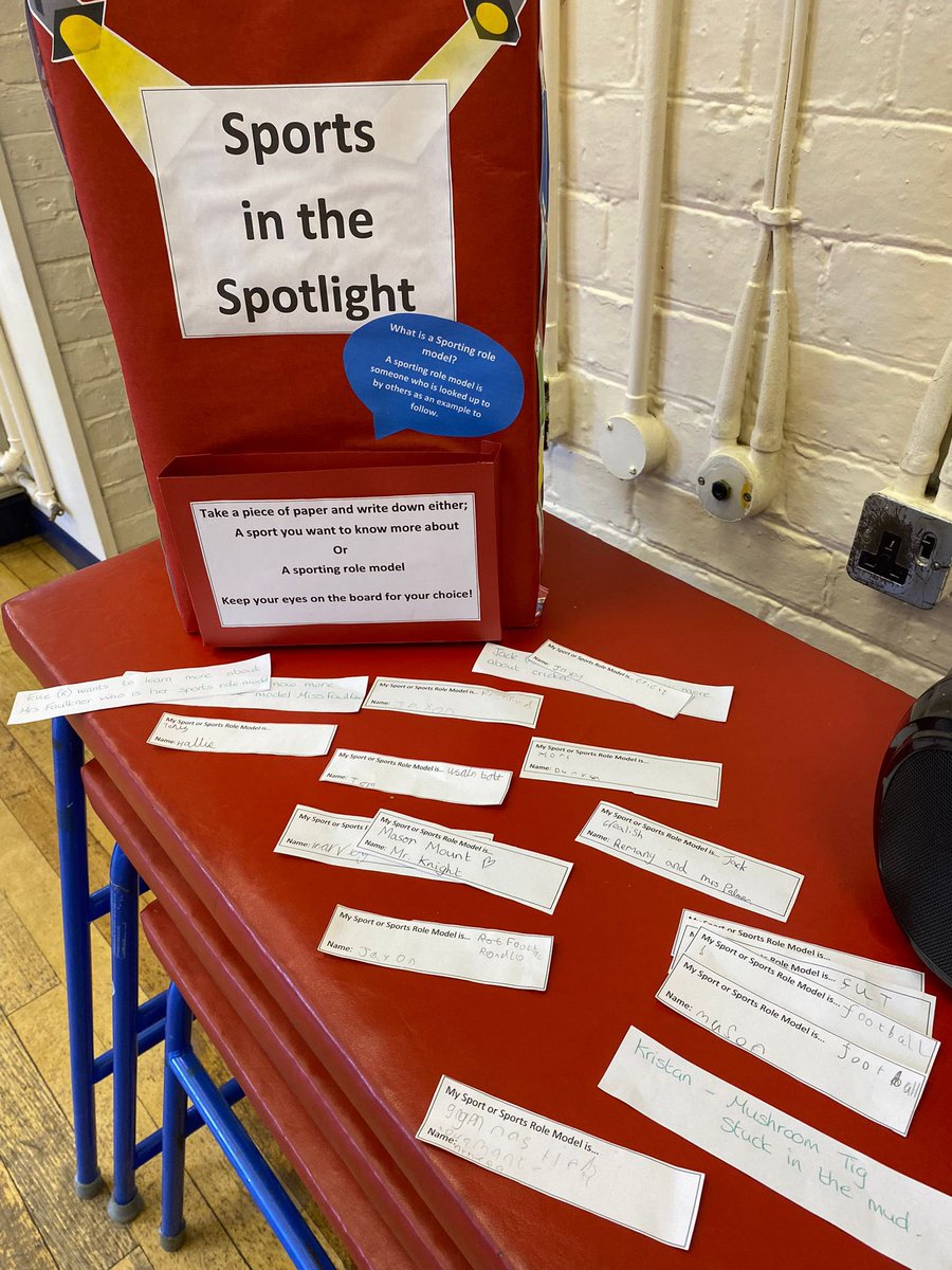CGSOutreach's tweet photo. It’s great to see our schools creating opportunities for children to learn about new sports and share their different sporting role models!🏅@Caythorpesport https://t.co/W74OznhUVK