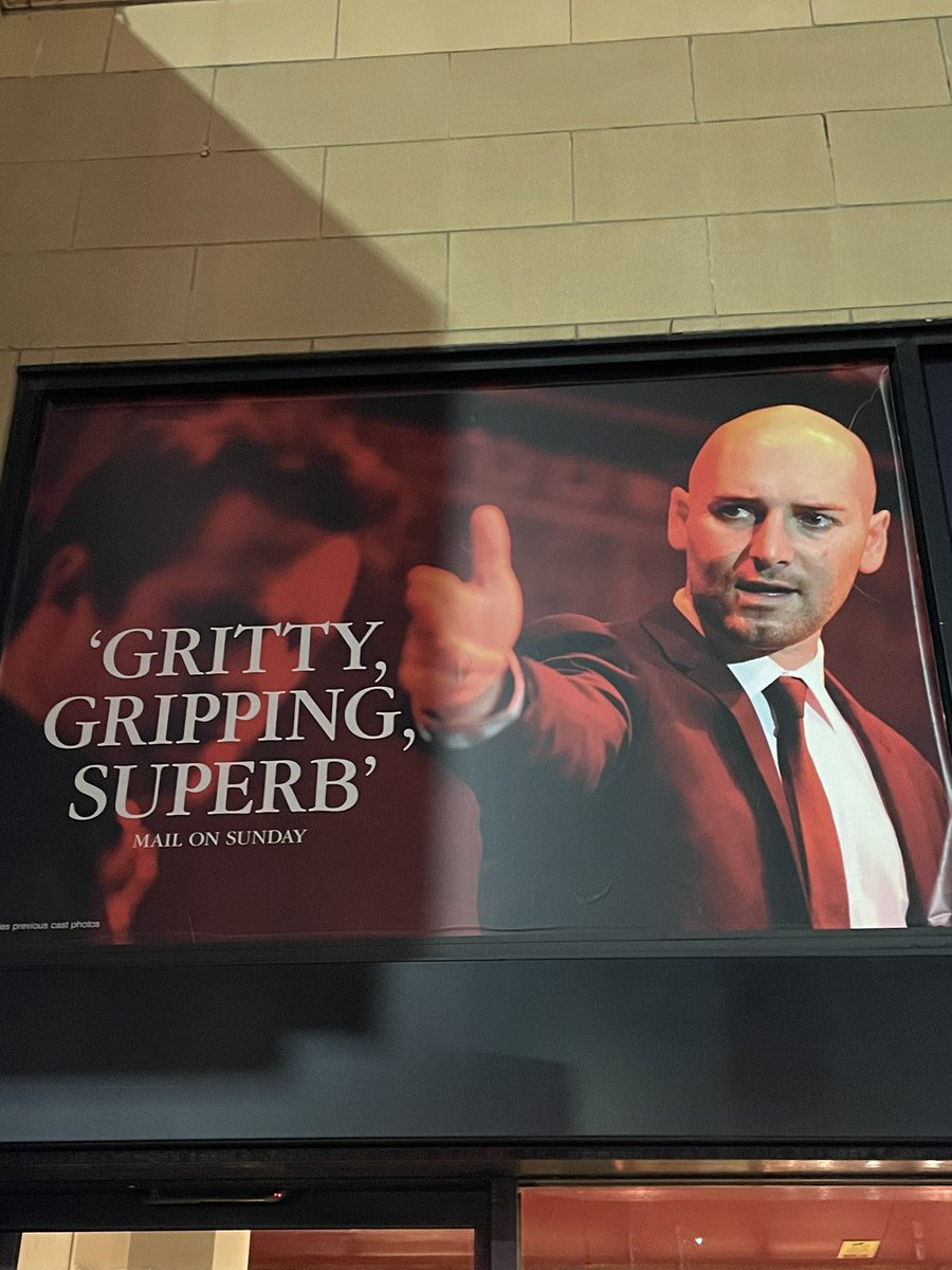 Loved <a href="/Bloodbrotour/">Bloodbrothers 🅤🅚🅣🅞🅤🅡</a> in Manchester last night! So proud of my <a href="/robbiescotcher/">Robbie Scotcher</a> ❤️The whole cast smashed it! #bloodbrothers