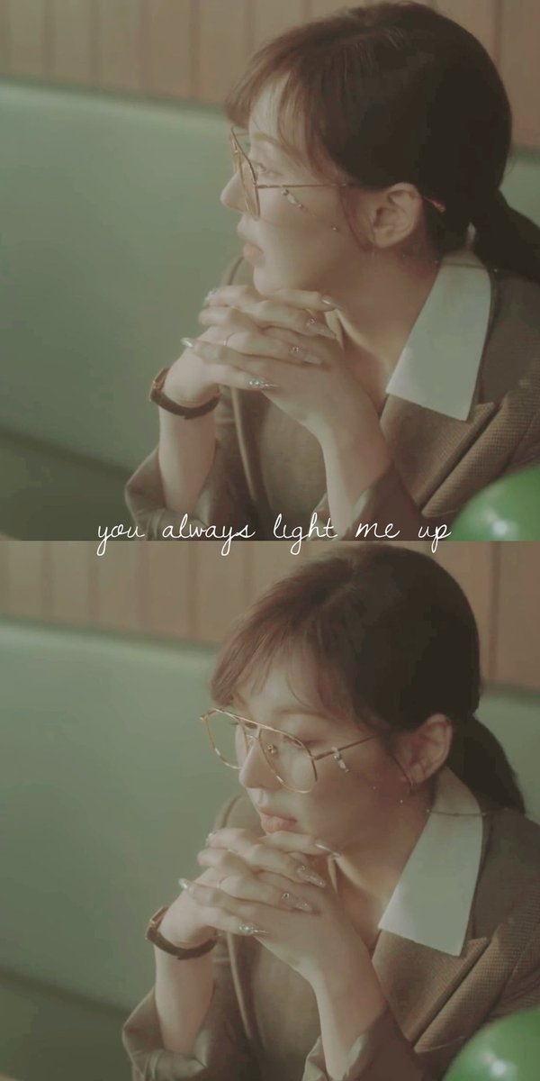 WENDYest_'s tweet photo. 220221 light me up https://t.co/11Eb8BZwba