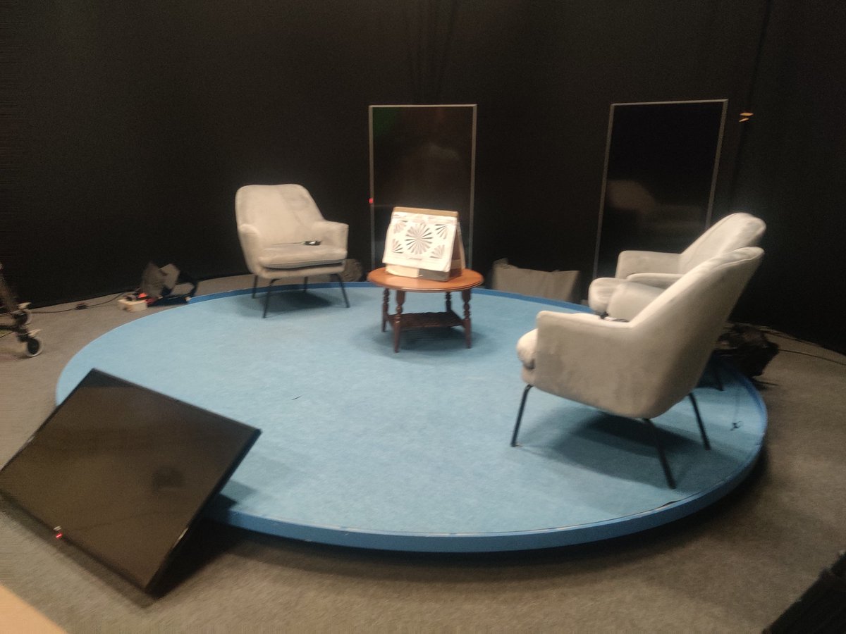 <a href="/ideas4teach/">IDEAS</a> <a href="/S_ERC/">South Eastern Regional College</a> getting ready for the recordings later. Recorded conversations completed in earlier session