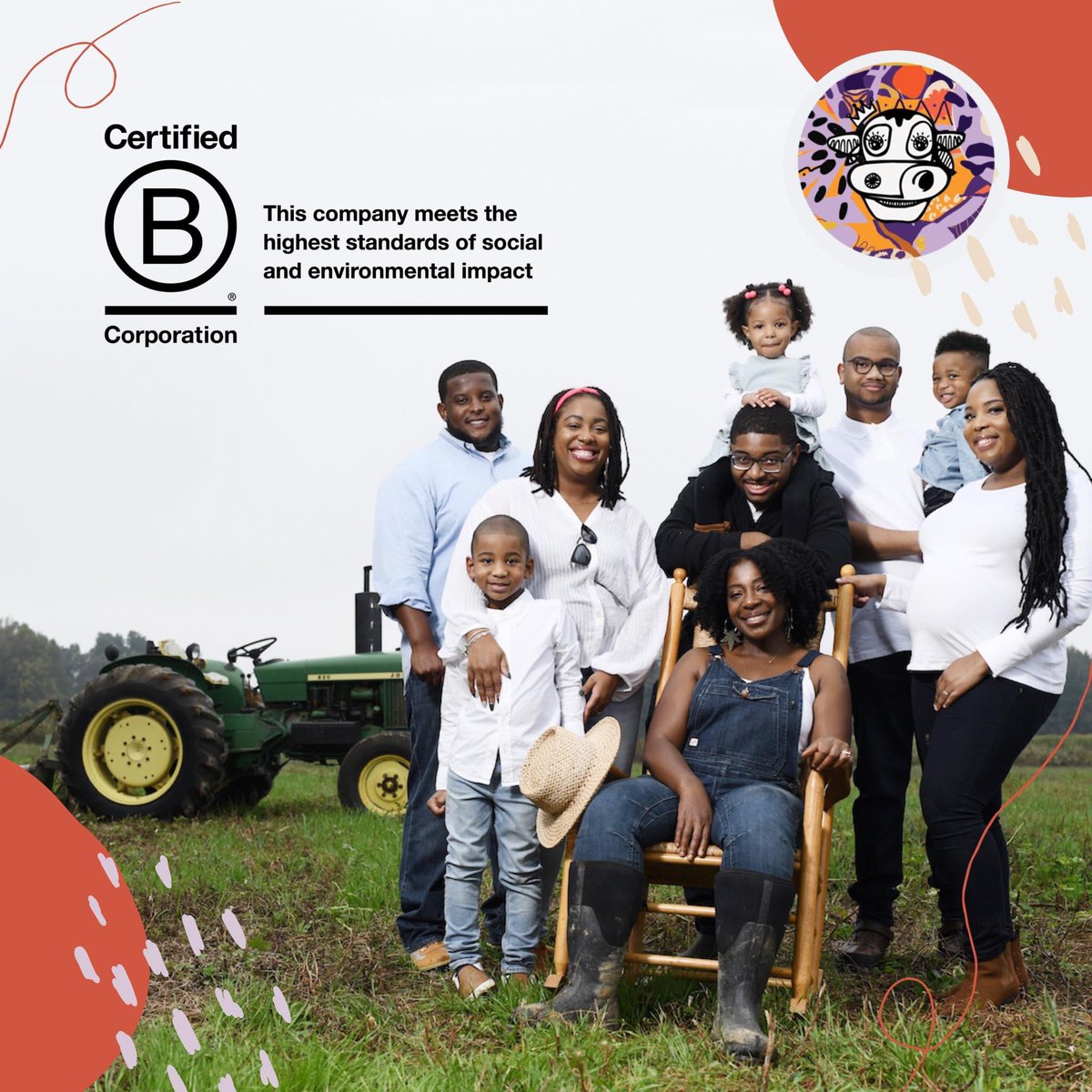 greenheffafarms's tweet photo. First Black farm in US to earn B Corp and it just so happens to be run by a Black woman farmer who also grows cannabis. #Black365 #Blackfarmers #Blackwomen @BCorporation https://t.co/7ac0OXdyZL