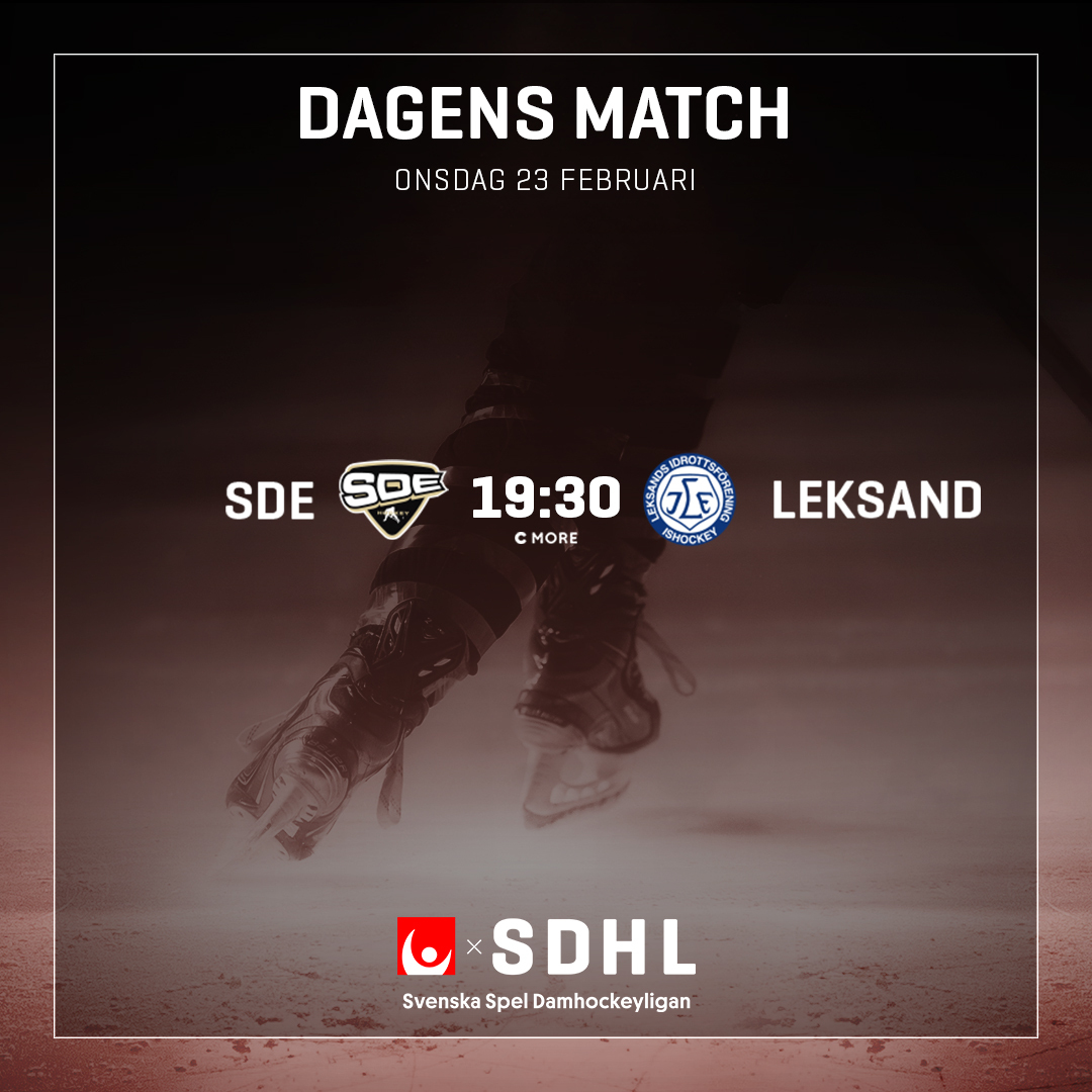 SDHLse's tweet photo. En viktig match spelas i kväll. Hur tror ni att den slutar?
#SDHL #svssdhl #ishockey #twittpuck #SDELIF https://t.co/a4zwzmEsPJ
