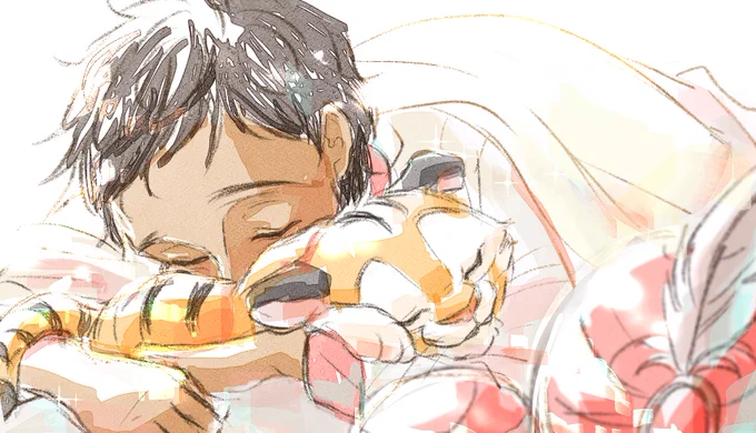 お日様の匂い…
#ふなのりおえかき 