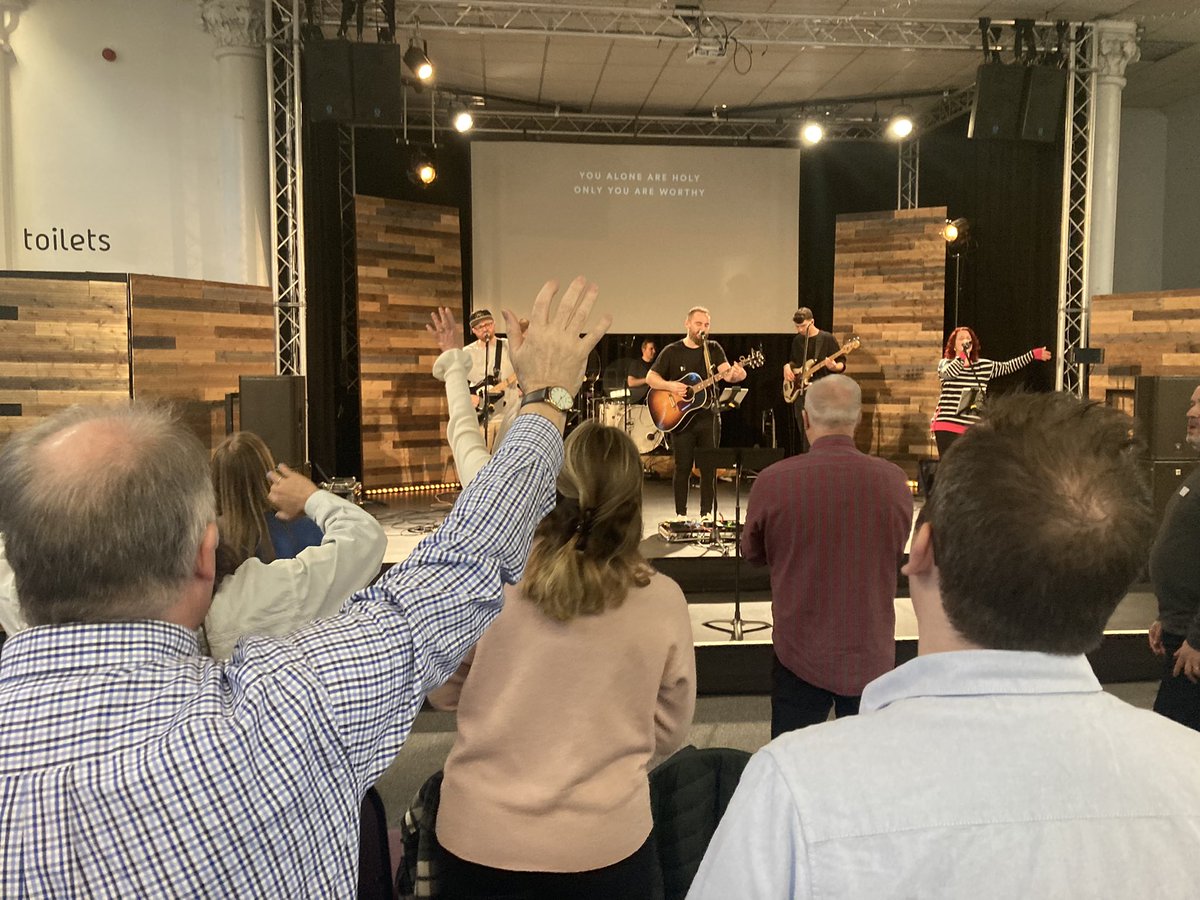 So good to be worshipping and praying with the New Ground fam after 2 years! And great to pray for all God is doing in Scotland