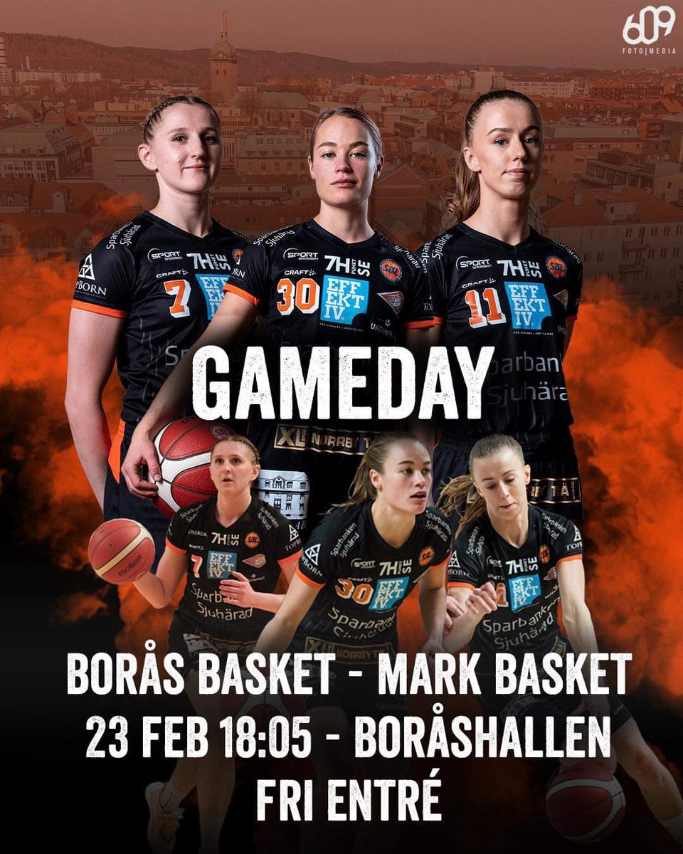 BorasBasket's tweet photo. 🔥MATCHDAG🔥

Sjuhärads finaste basket spelas igen ikväll i Boråshallen!

🏆 SBL DAM
⏰ 18.05
🏟 Boråshallen
🎟 FRI ENTRÉ
📺 SVT PLAY/SVT2 

#BoråsBasket https://t.co/hlqXLrMYuP